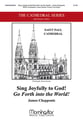 Sing Joyfully to God! Go Forth into the World! SATB choral sheet music cover